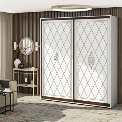 Sliding wardrobe 1.7 m "Venice" painted high gloss two-door